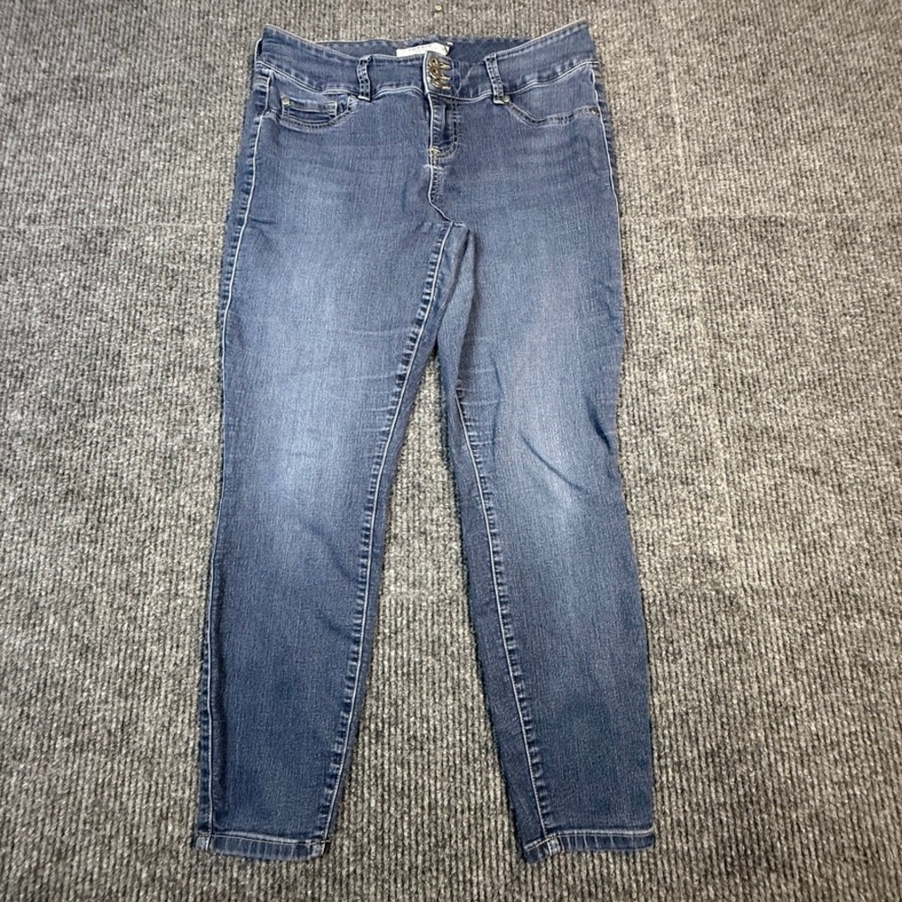 Torrid Denim Womens Size 16R Blue Jegging High Rise Triple Button 10350613